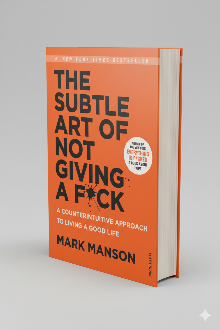 The Subtle Art of Not Giving a F*ck cover